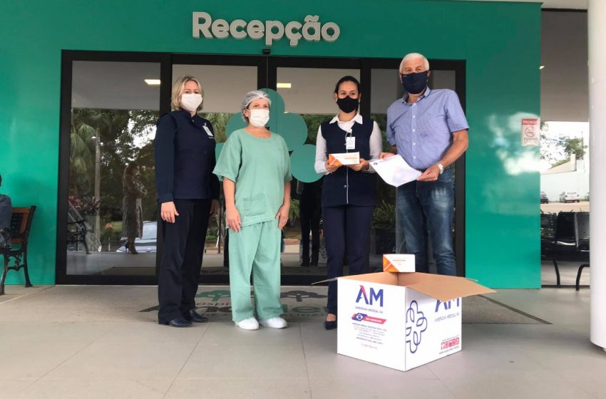  Setor da construção civil entrega doações para os hospitais Ana Nery e Santa Cruz