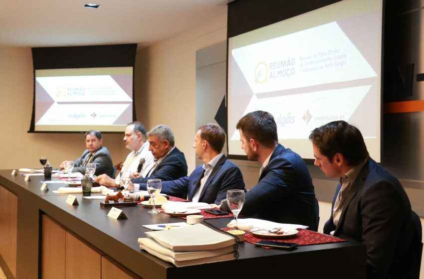  Plano Diretor foi tema de reunião almoço no Sinduscon-RS