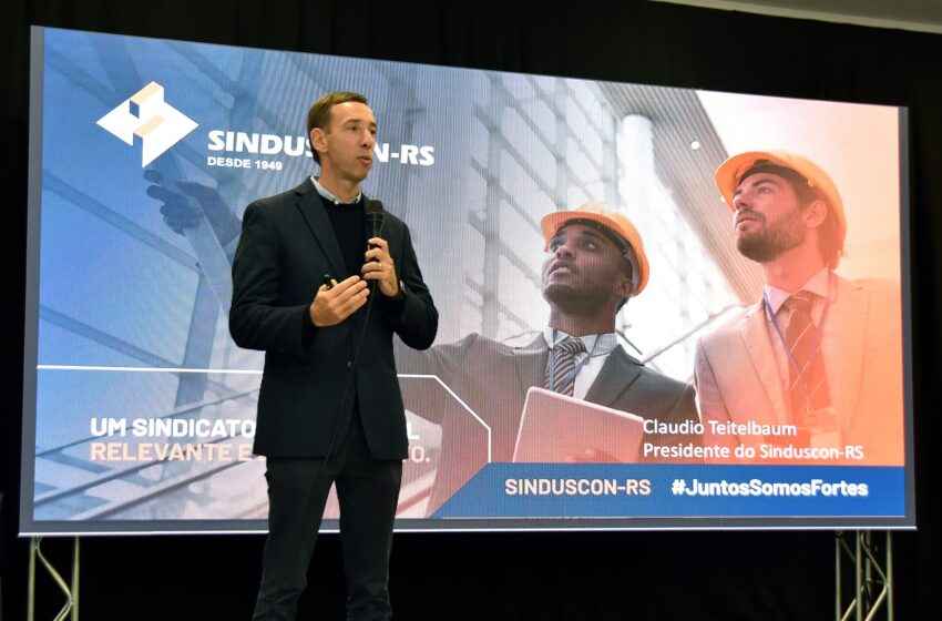  Sinduscon-RS quer dobrar número de associados no Vale do Rio Pardo até o fim do ano