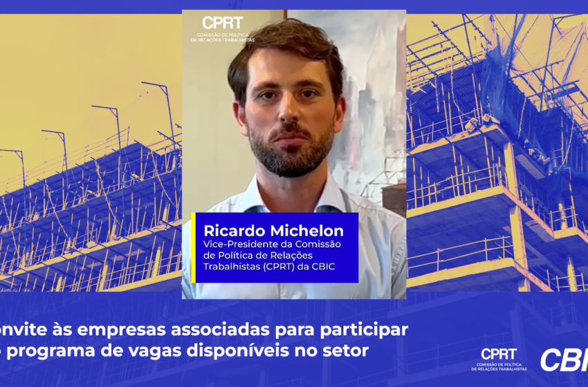  CBIC firma convênio com MDS para inserção de trabalhadores de baixa renda na construção civil