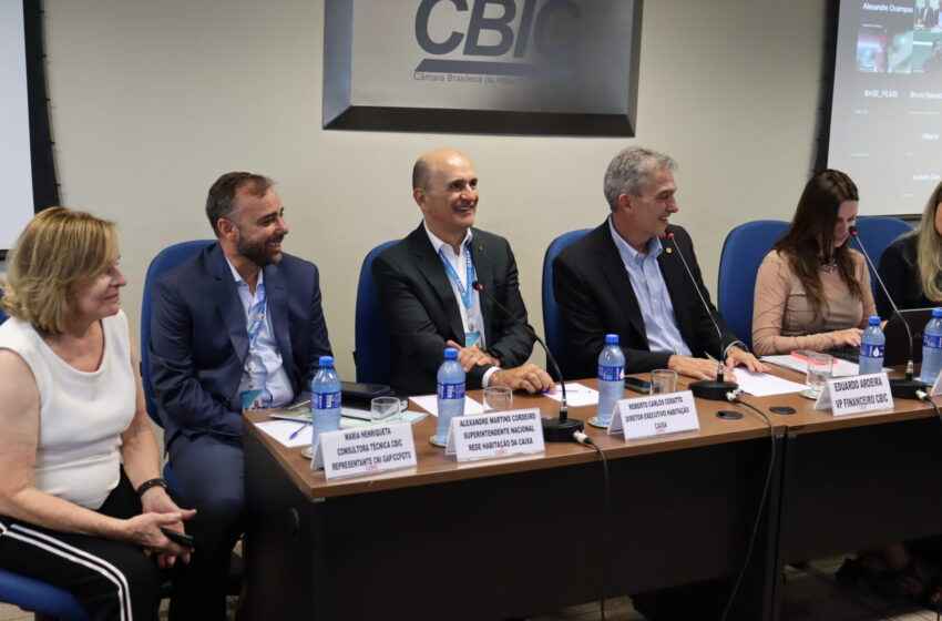  Rodada de Negócios da Habitação da CBIC debate execução do Minha Casa, Minha Vida e uso do FGTS e Fundo Social para ampliar acesso à moradia