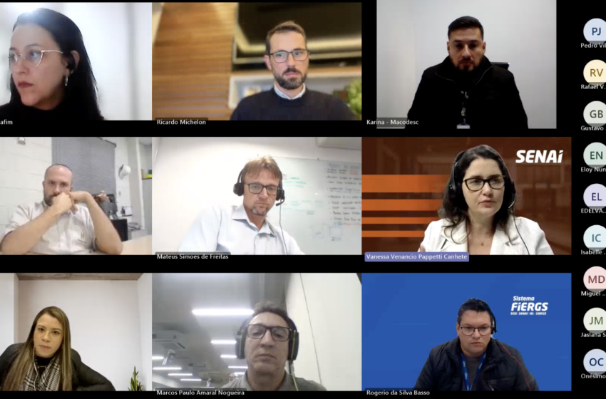 Empresas que aderiram ao Programa Nacional de Capacitação participam de reunião com CBIC e SENAI